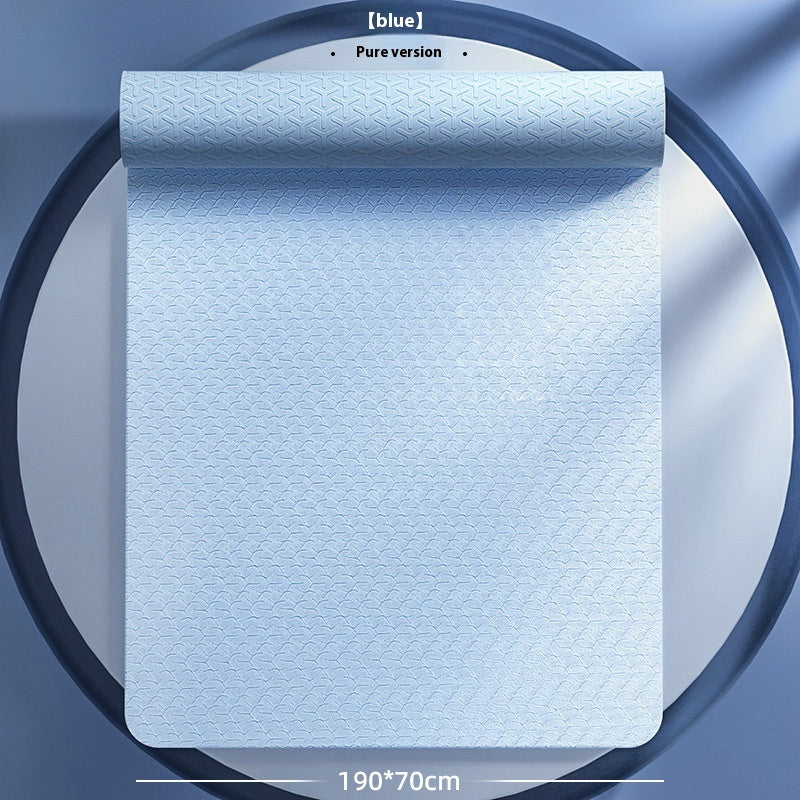 TPE Exercise Mat with Alignment Lines