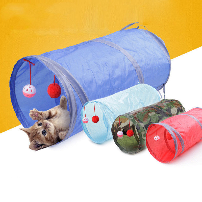 Collapsible Cat Play Tunnel
