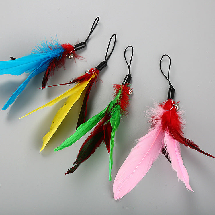 Ten-Piece Cat Teaser Wand Set