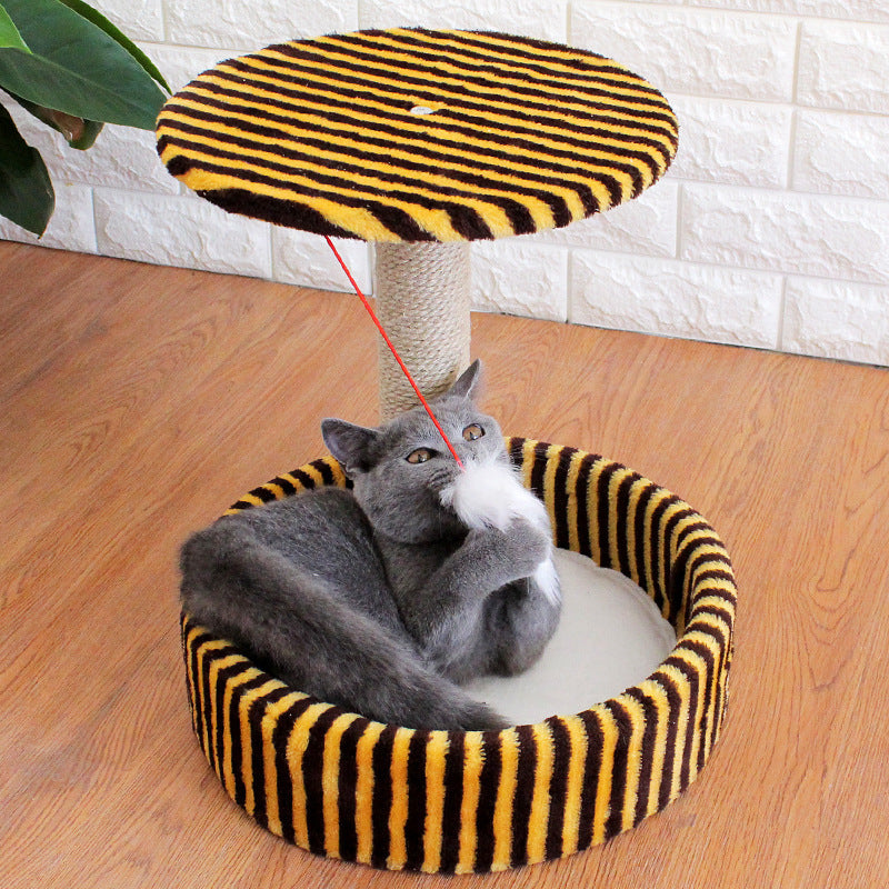 Small Cat Tree with Scratching Post