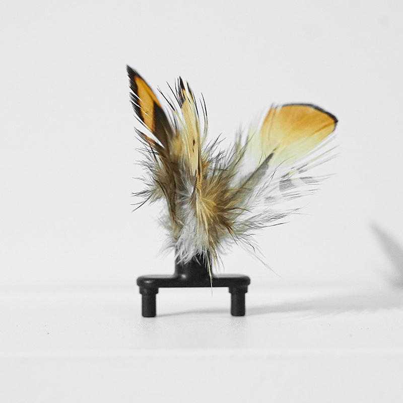 Electric Cat Chase Toy with Feather