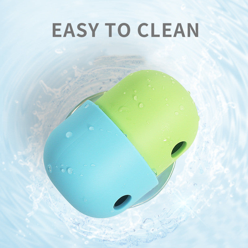 Treat-Dispensing Silicone Pet Ball