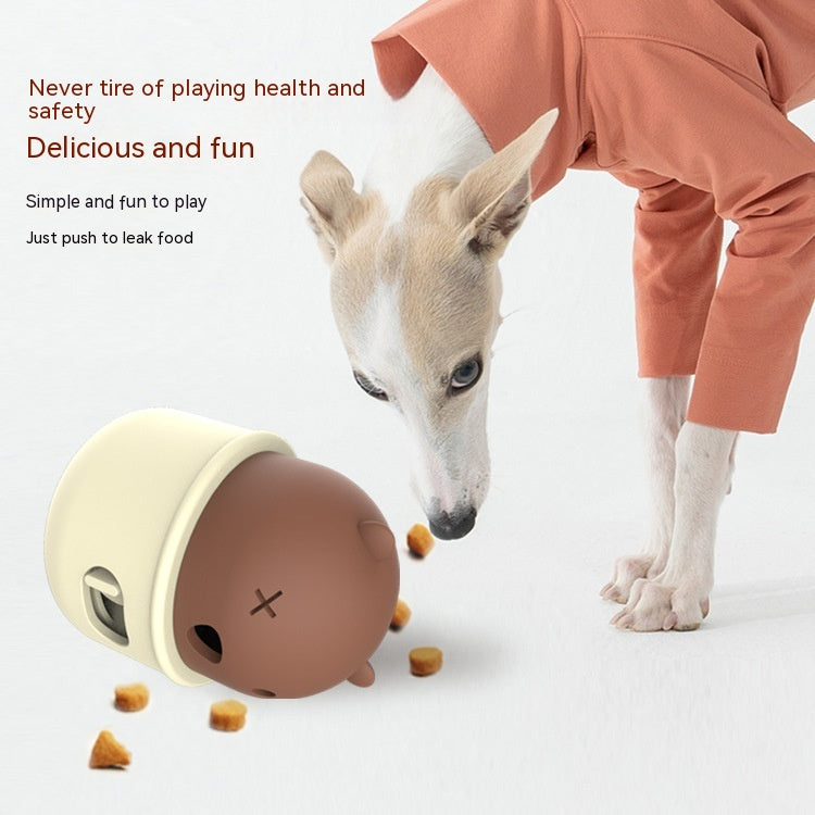 Treat-Dispensing Pet Chew Toy