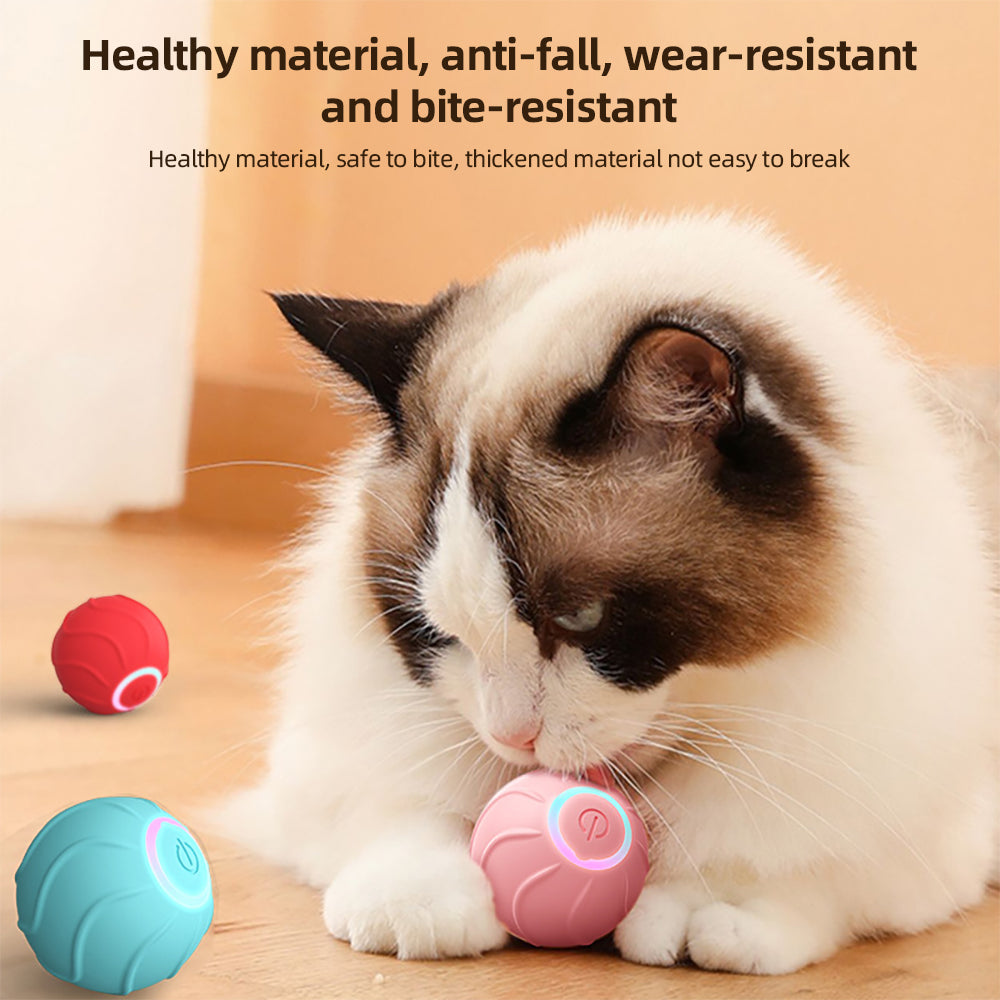 Rechargeable Bouncing Cat Toy Ball