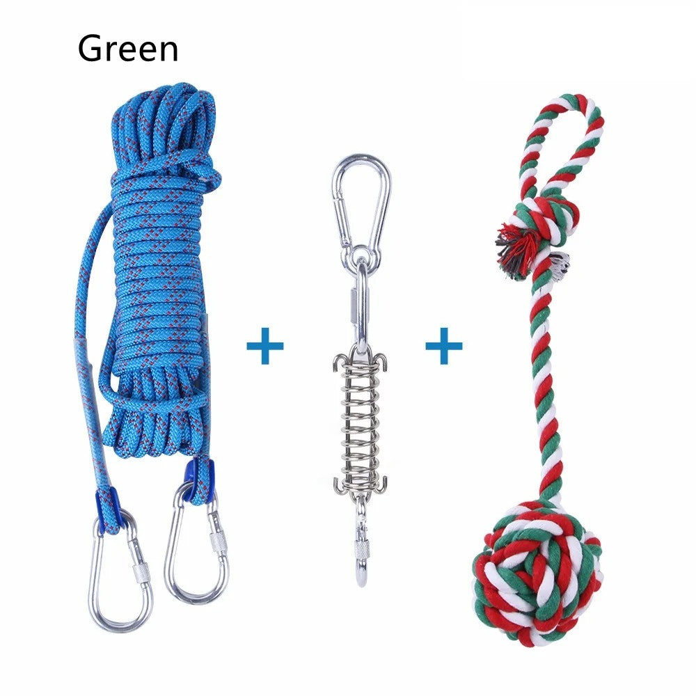 Suspended Rope Dog Tug Toy