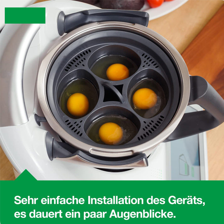 Four-Cup Egg Steamer Tray