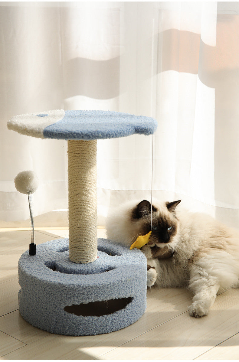 Small Cat Scratching Post and Platform