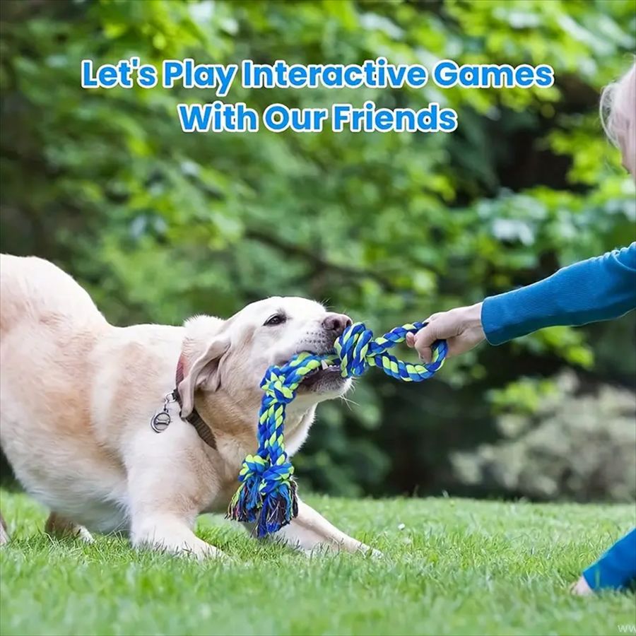 Knotted Rope Dog Tug Toy