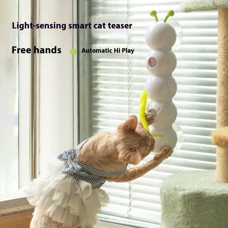 Rechargeable Cat Toy with Moving Tail