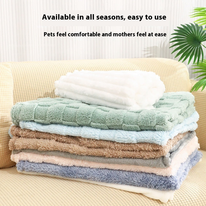 Coral Fleece Pet Blanket