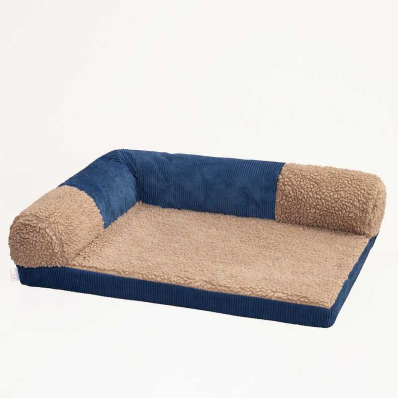 Pet Sofa Bed with Removable Cushion