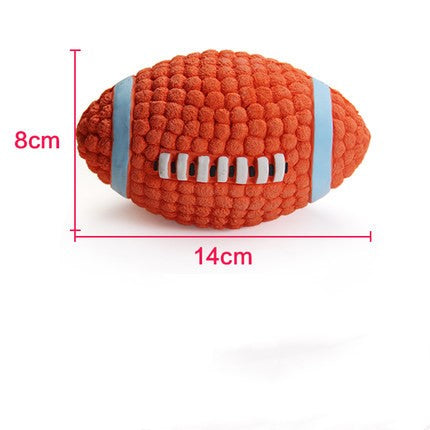 Sports Ball Squeaky Dog Toy