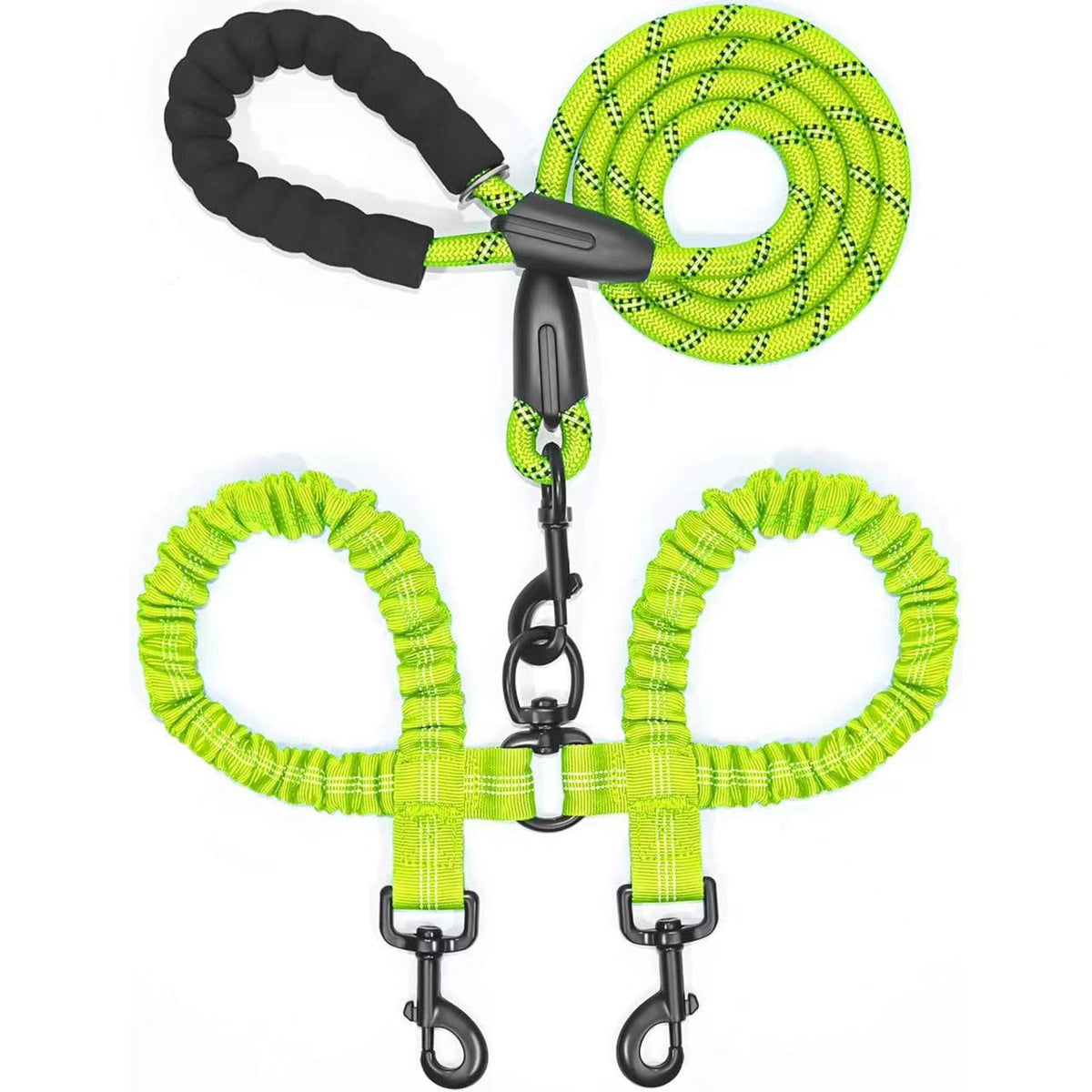 Dual Retractable Dog Leash