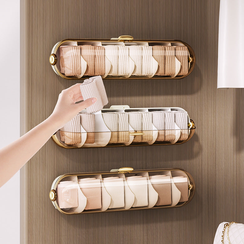 Wall-Mounted Compartment Storage Box