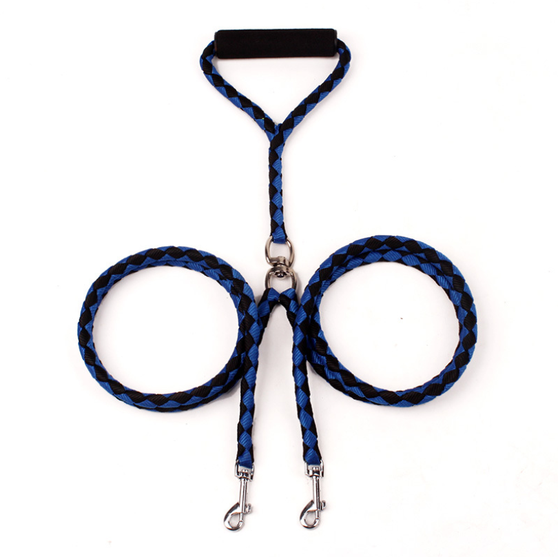 Braided Double-Ended Pet Leash