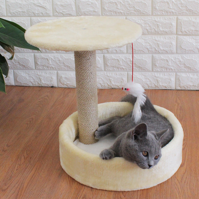 Small Cat Tree with Scratching Post