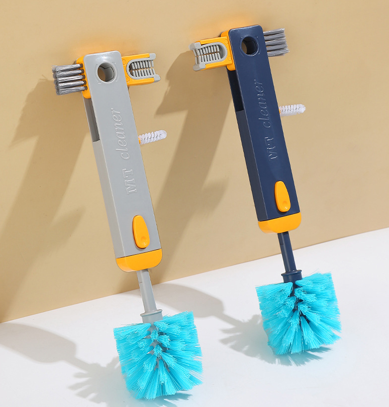 Four-in-One Bottle Cleaning Brush
