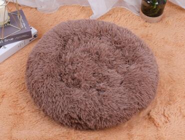 Round Plush Pet Bed