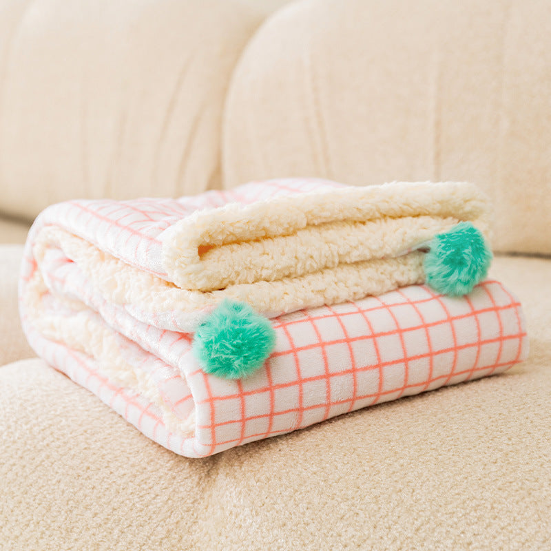 Coral Fleece Pet Blanket