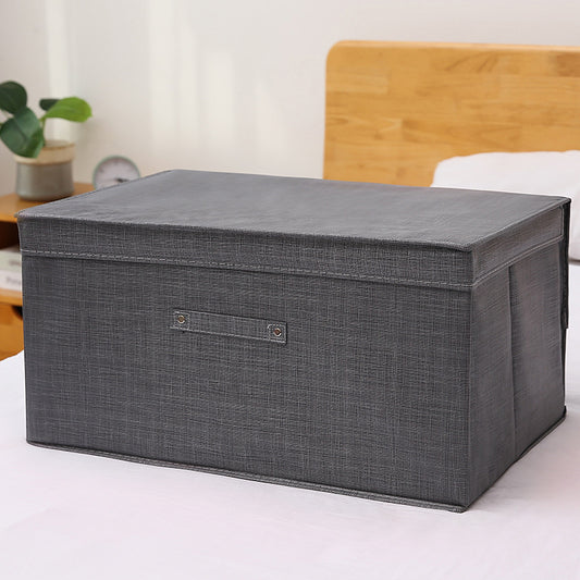 Foldable Fabric Storage Box with Lid