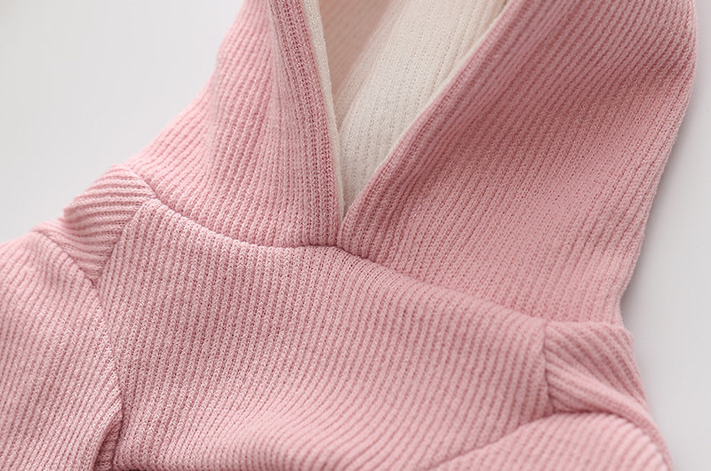 Rabbit Ear Knit Pet Sweater