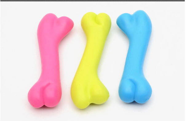 Bone-Shaped TPR Dog Chew Toy