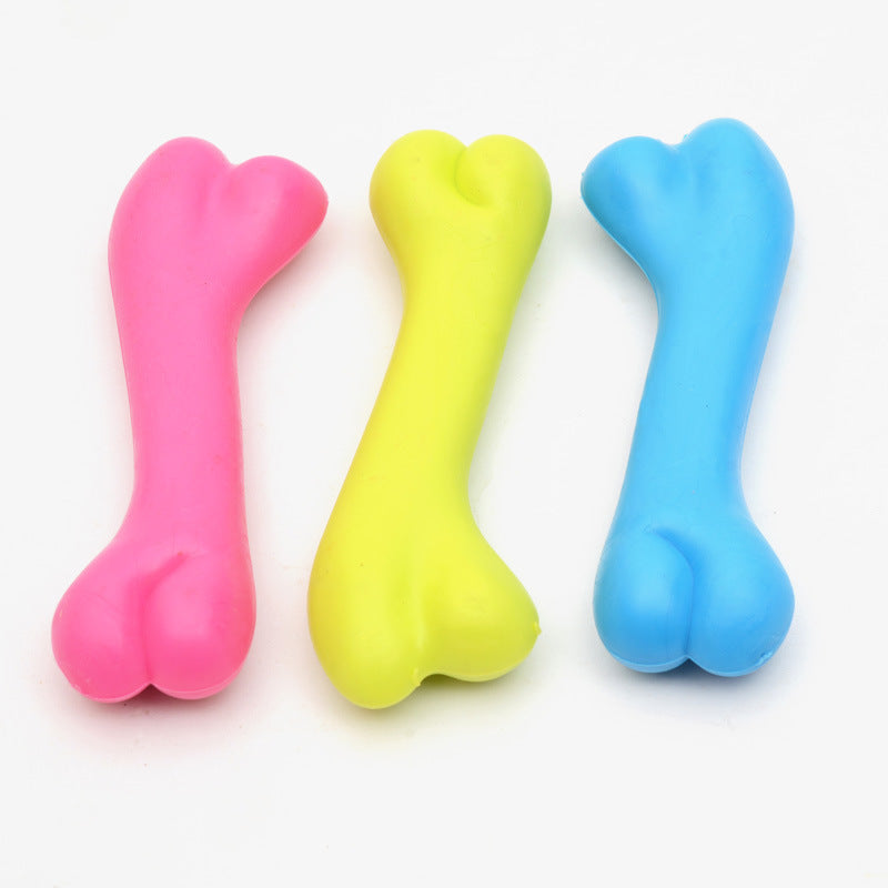 Bone-Shaped TPR Dog Chew Toy