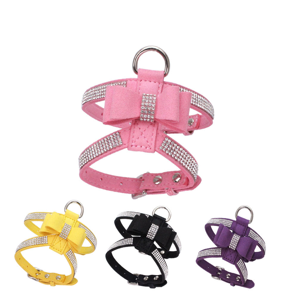 Rhinestone Pet Harness