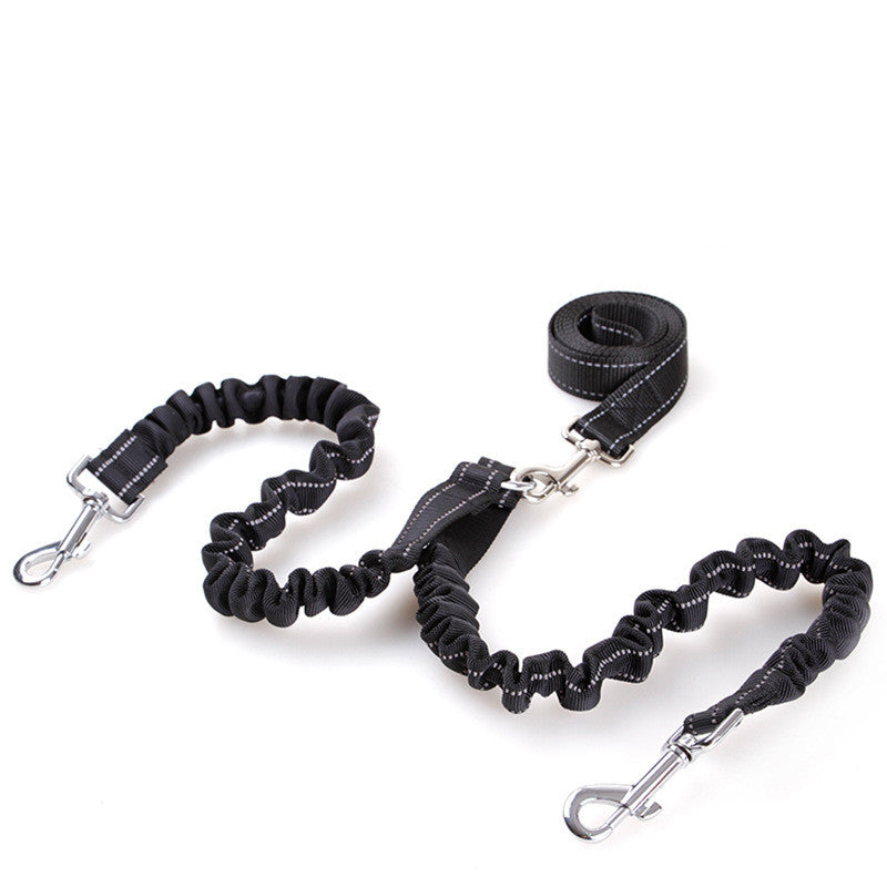 Double-Ended Retractable Dog Leash
