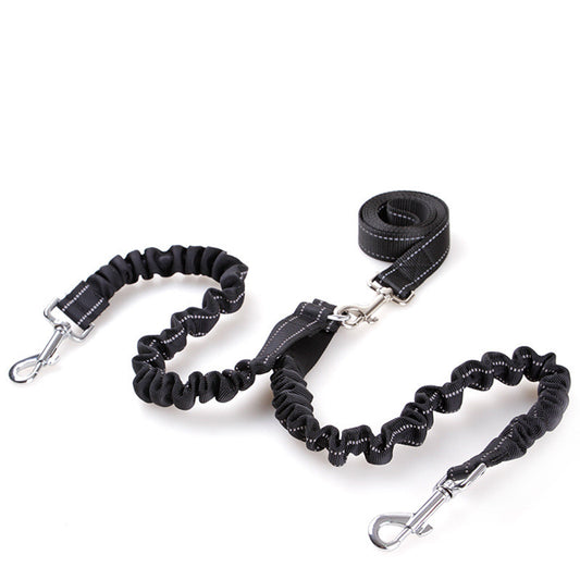 Double-Ended Retractable Dog Leash
