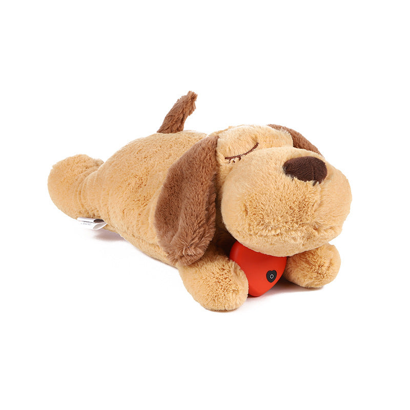 Plush Heartbeat Puppy Toy