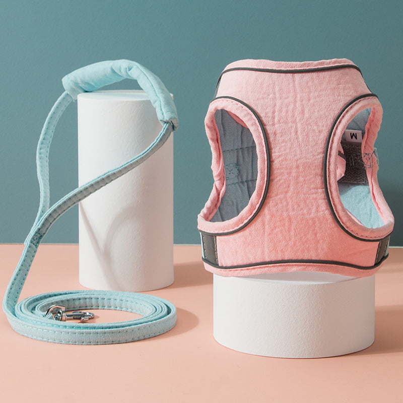 Reflective Vest-Style Pet Harness