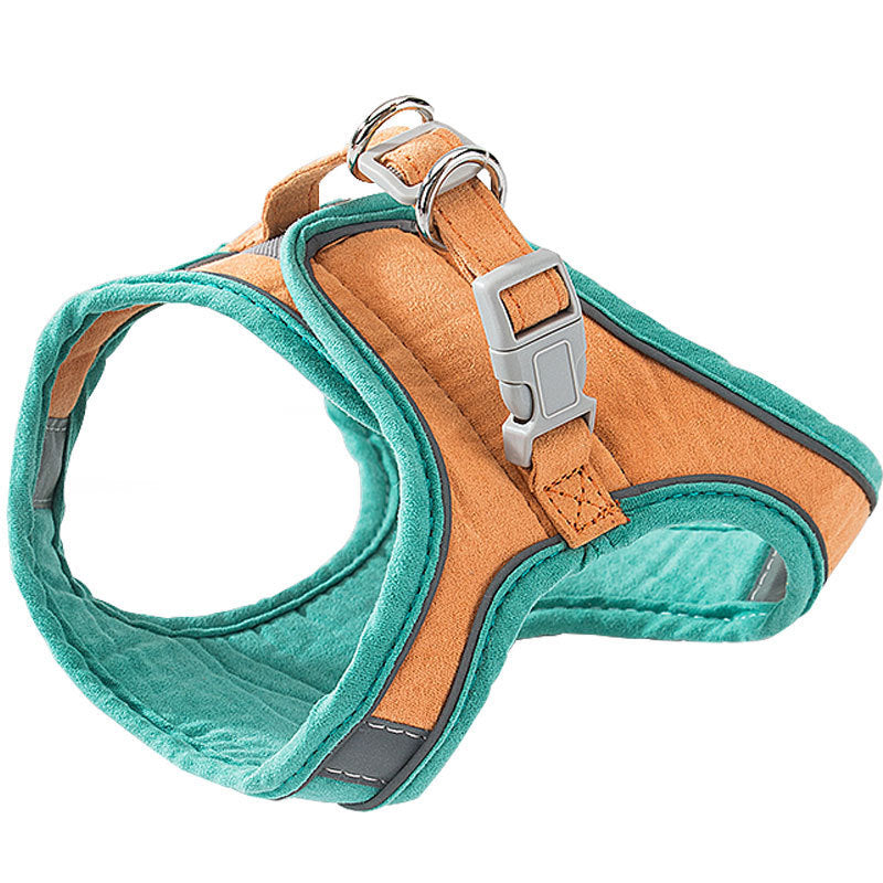 Reflective Vest-Style Pet Harness