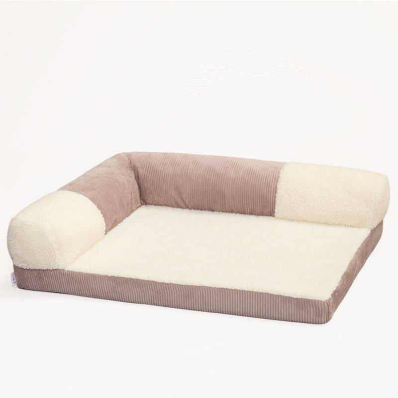 Pet Sofa Bed with Removable Cushion