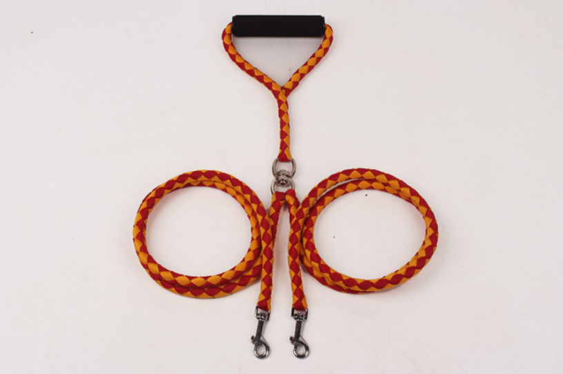 Braided Double-Ended Pet Leash