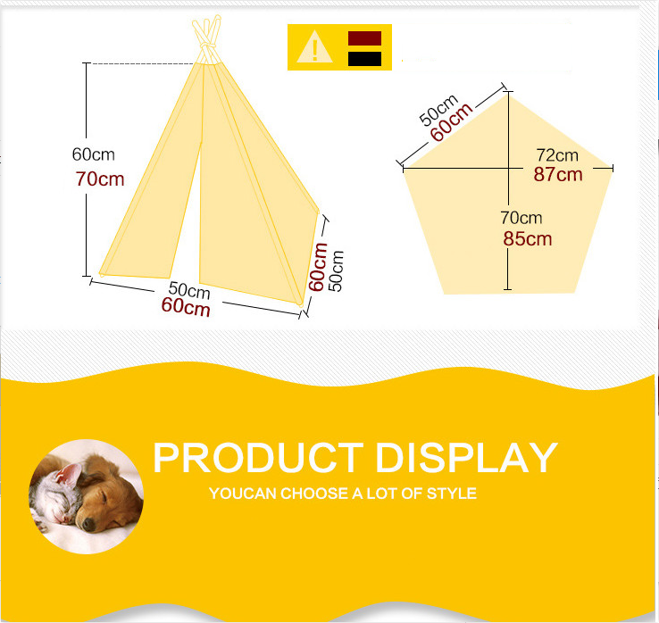 Portable Fabric Pet Tent