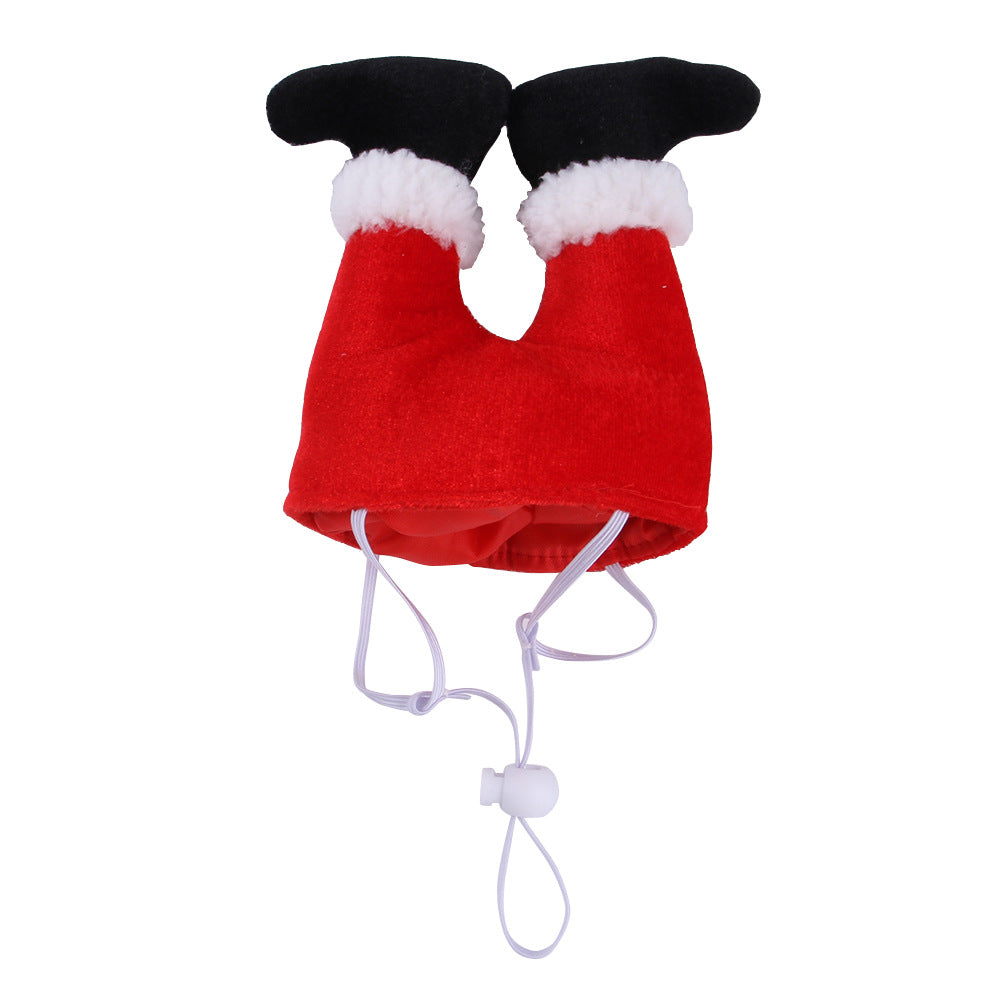 Fleece Christmas Pet Hat