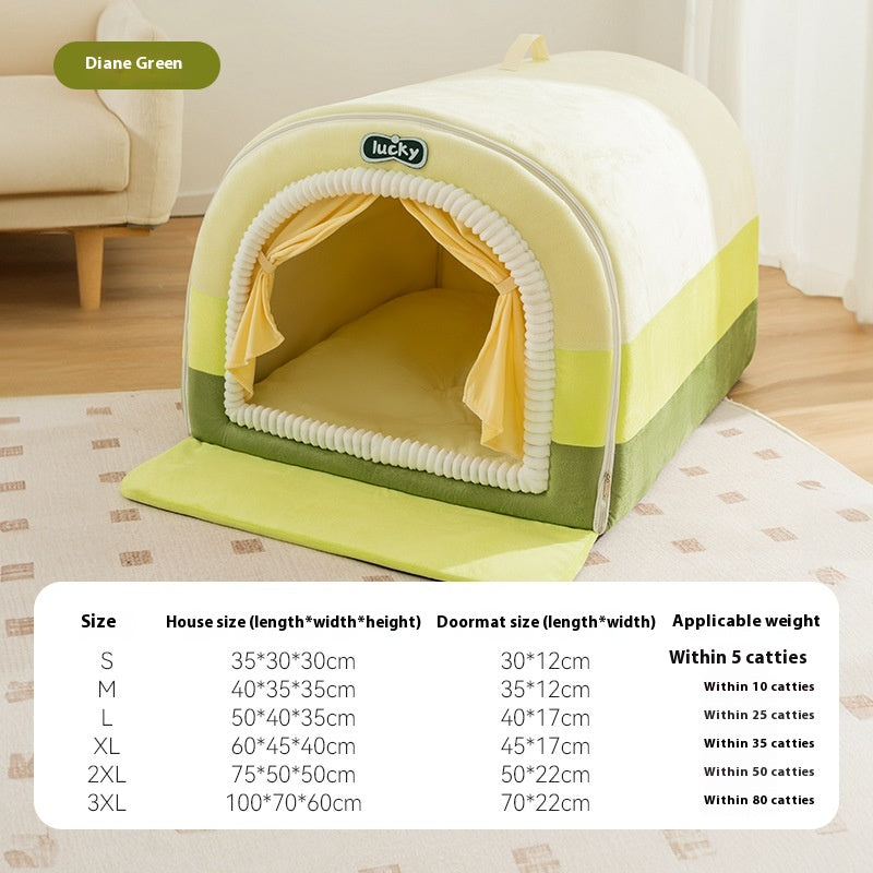 Cushioned Pet Bed