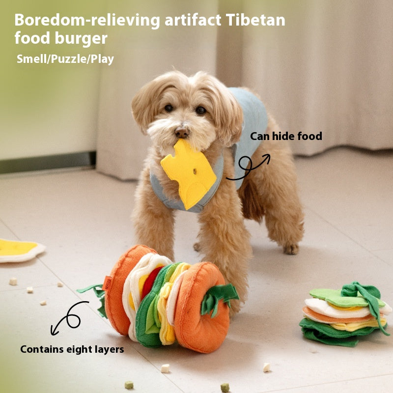 Fabric Treat-Hiding Pet Toy