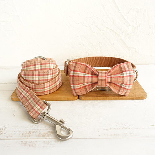 Bow Pet Harness and Leash Set