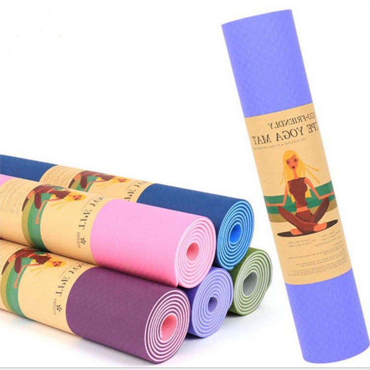 Two-Tone TPE Exercise Mat