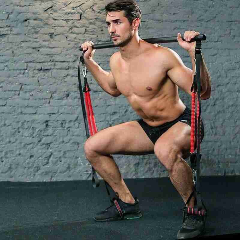 Pilates Bar and Resistance Band Kit