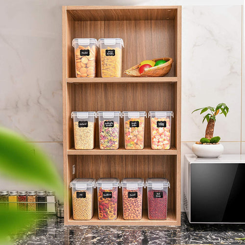 24-Piece Plastic Food Storage Container Set
