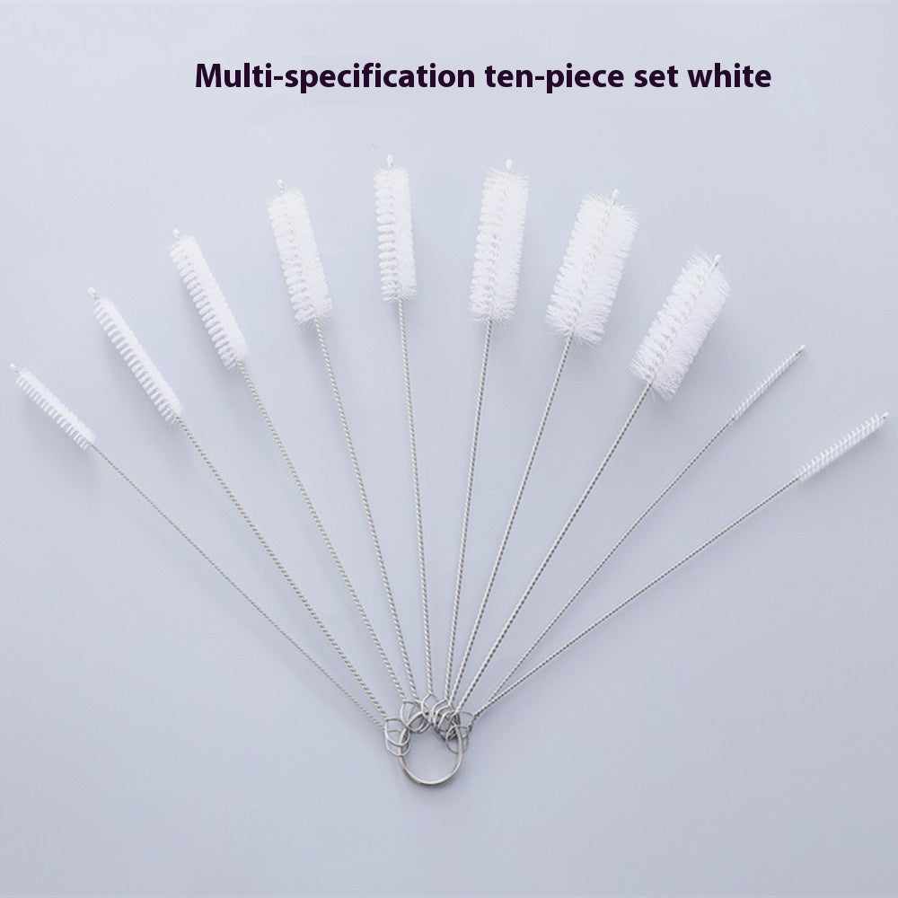 Nylon and Stainless Steel Cleaning Brush Set