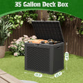 Outdoor Storage Box with Lock Hole