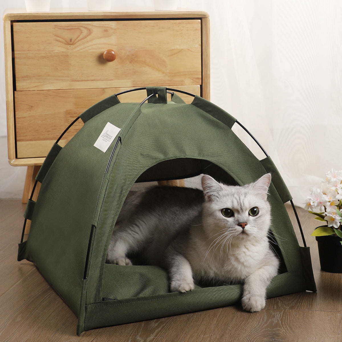 Pet Tent Bed with Cushion