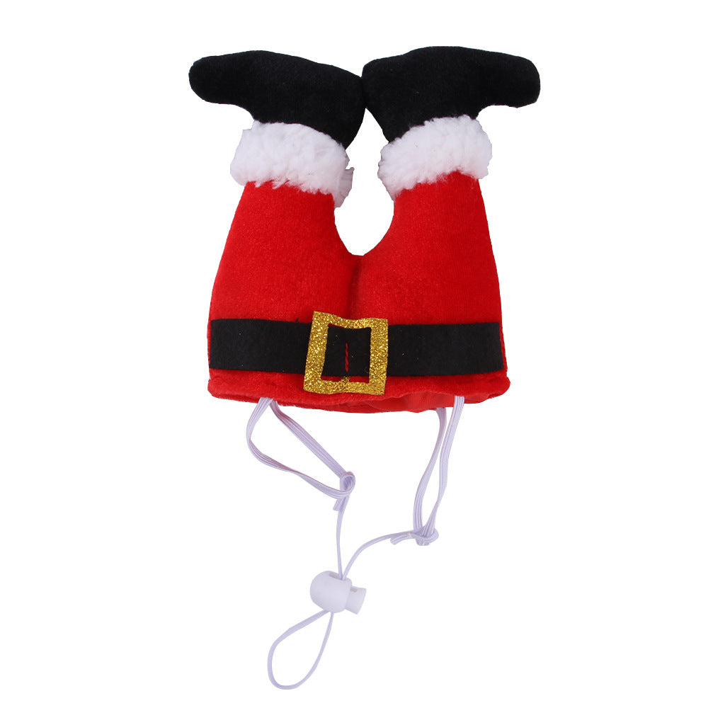 Fleece Christmas Pet Hat