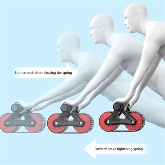 Double-Wheel Ab Exercise Roller