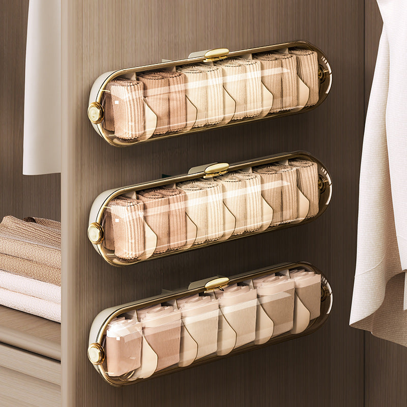 Wall-Mounted Compartment Storage Box