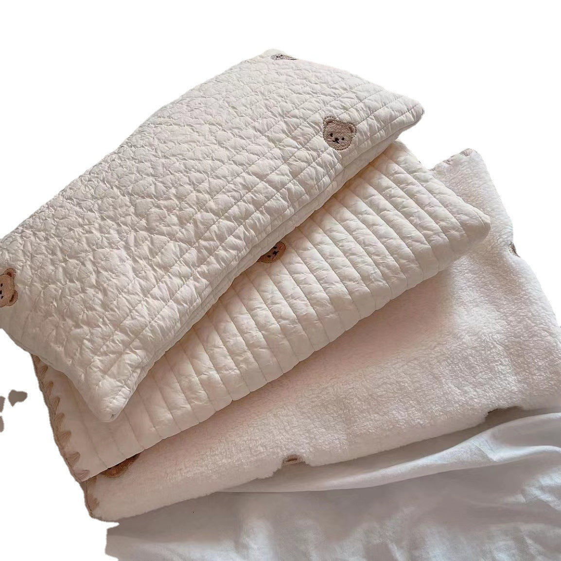 Pet Bed with Removable Square Cushion